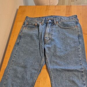Levi Strauss & Co 505 Blue Straight Jean 32 x 29